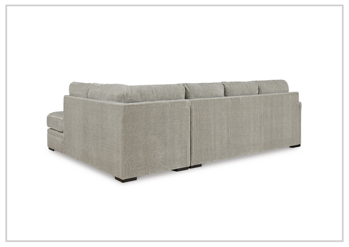 Gio Italia Cenita U Shaped 2-Piece Fabric Sectional Sofa With Chaise-Jennihome