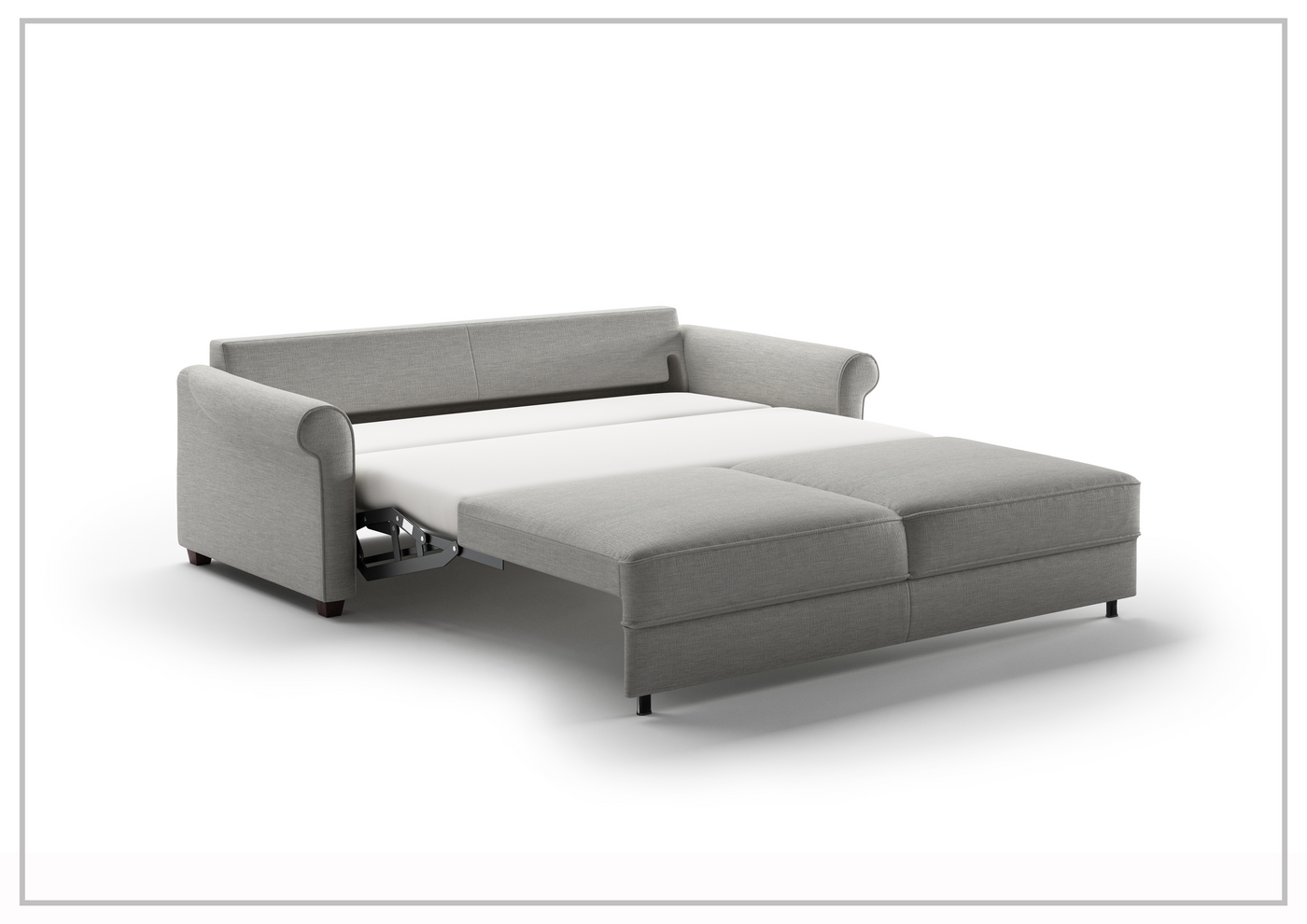 Charleston Gray Sleeper Sofa with Level Function