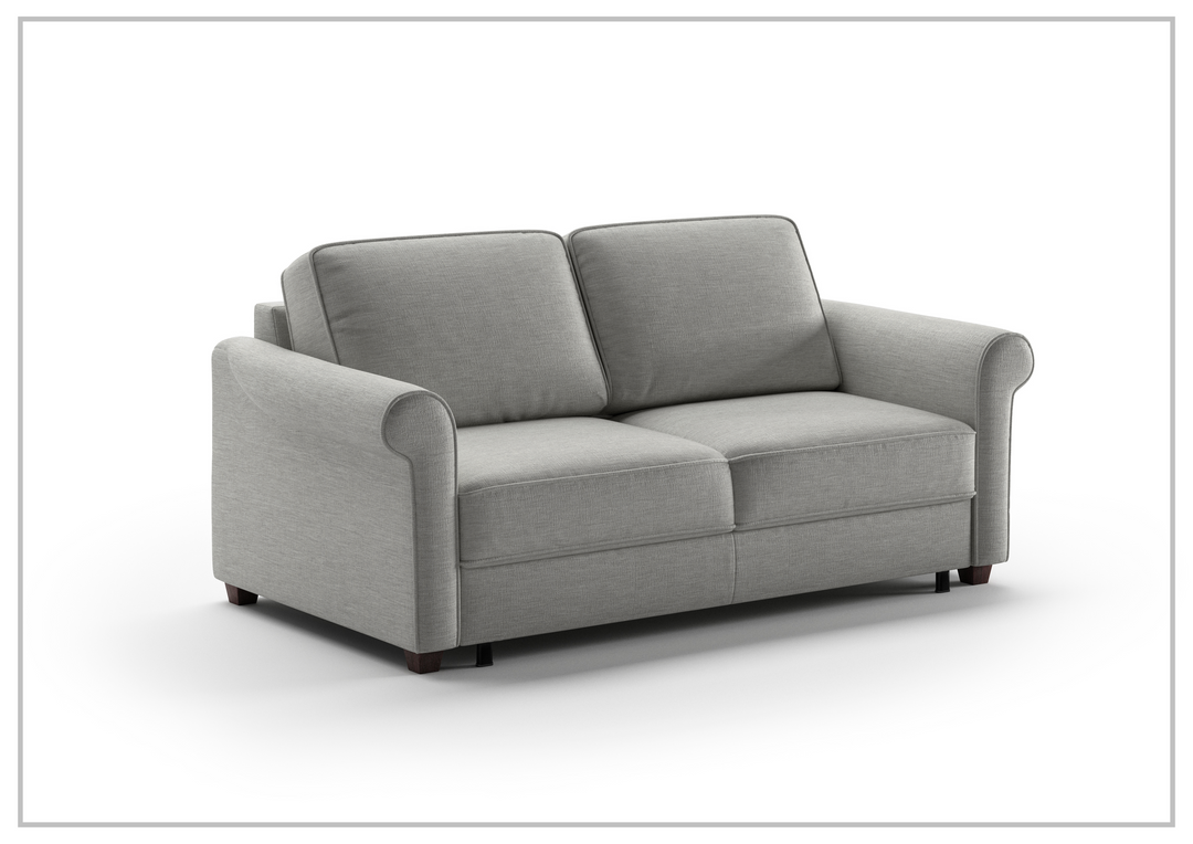 Luonto Charleston Gray Queen Sleeper Sofa with Rolled Arms-Jennihome