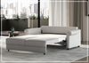 Charleston Gray Queen Sleeper Sofa with Level Function