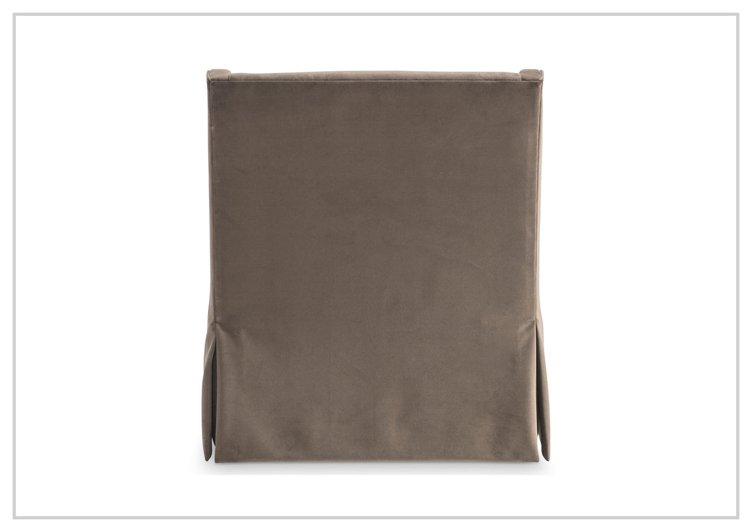Clayton Fabric Swivel Chair | Sloped Arms | Skirted Base | Bernhardt-Jennihome