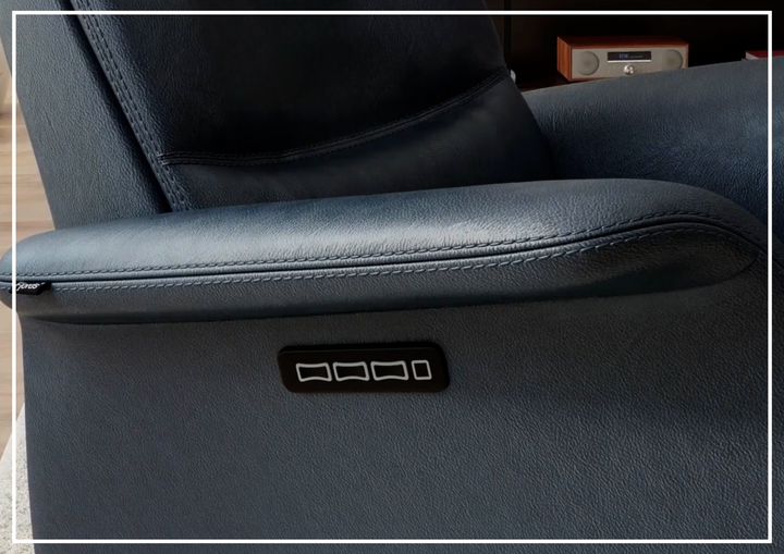 Cosmo Leather Triple Motor | Zero Gravity Recliner Chair | Fjords