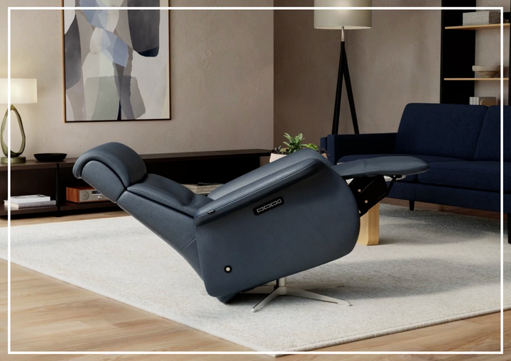 Cosmo Leather Triple Motor | Zero Gravity Recliner Chair | Fjords