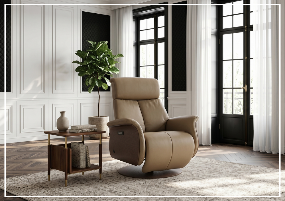Nova Zero Gravity Recliner Chair | Motorized Headrest | Fjords-Jennihome