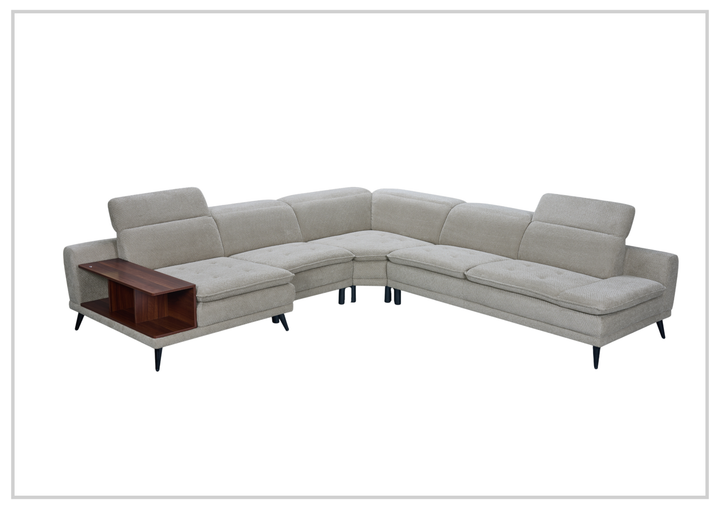 Klaussner Cresenly 6-Piece Sectional Sofa-Jennihome