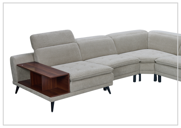 Klaussner Cresenly 6-Piece Sectional Sofa-Jennihome