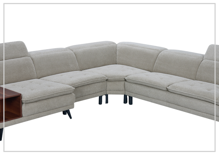 Klaussner Cresenly 6-Piece Sectional Sofa-Jennihome