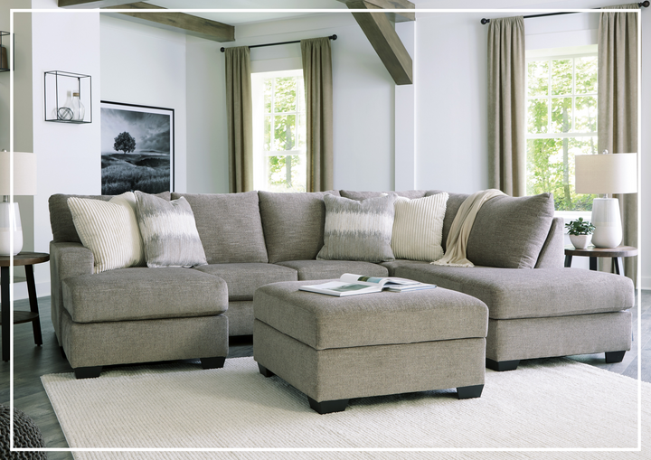Gio Italia Cresden 2-Piece Sectional Sofa With Chaise-Jennihome