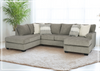 Gio Italia Cresden 2-Piece Sectional Sofa With Chaise-Jennihome