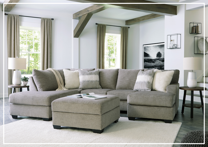 Gio Italia Cresden 2-Piece Sectional Sofa With Chaise-Jennihome