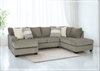 Gio Italia Cresden 2-Piece Sectional Sofa With Chaise-Jennihome
