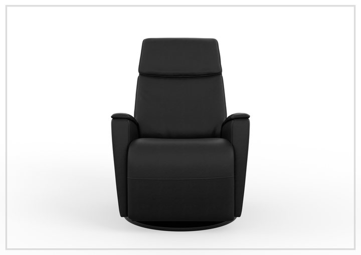 Crown Leather Recliner Chair | Swing Base | Fjords