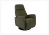 Crown Leather Recliner Chair | Swing Base | Fjords