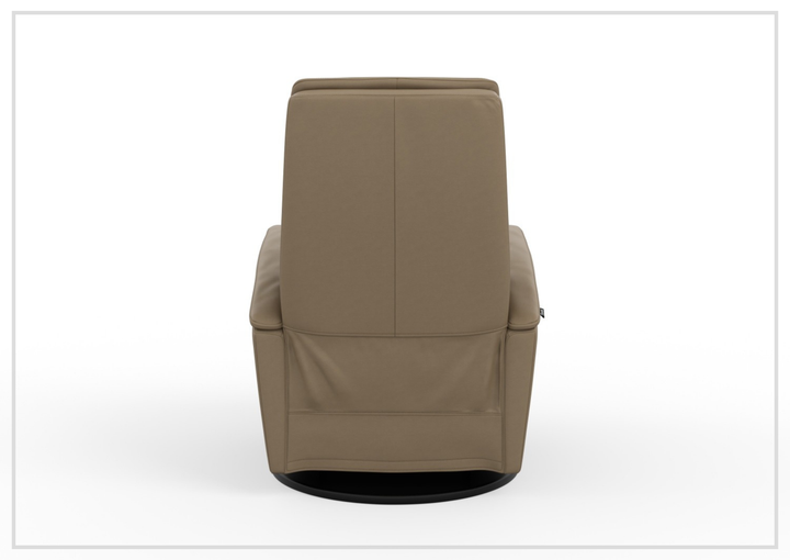 Crown Leather Recliner Chair | Swing Base | Fjords