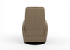 Crown Leather Recliner Chair | Swing Base | Fjords
