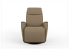 Crown Leather Recliner Chair | Swing Base | Fjords