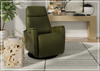 Crown Leather Recliner Chair | Swing Base | Fjords
