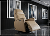 Crown Leather Recliner Chair | Swing Base | Fjords