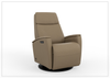 Crown Leather Recliner Chair | Swing Base | Fjords