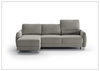 Delta Fabric Full XL Sectional Sofa Sleeper with Storage