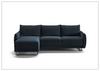 Luonto Dolphin Fabric Sectional Sofa Sleeper With Storage