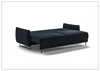Dolphin Fabric Full XL Sectional Sofa Sleeper With Storage