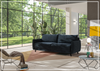 Luonto Dolphin Fabric Full XL Sectional Sofa Sleeper With Storage