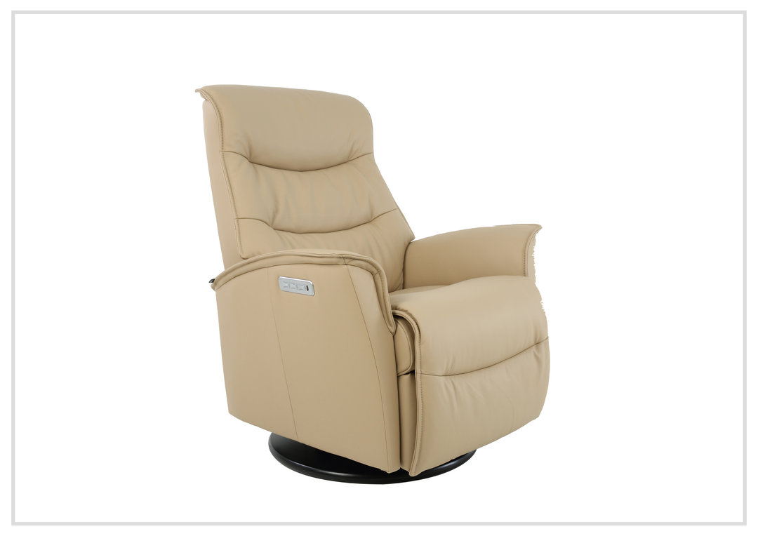 Dallas Relaxer Leather Recliner Chair | Swing  Base | Fjords