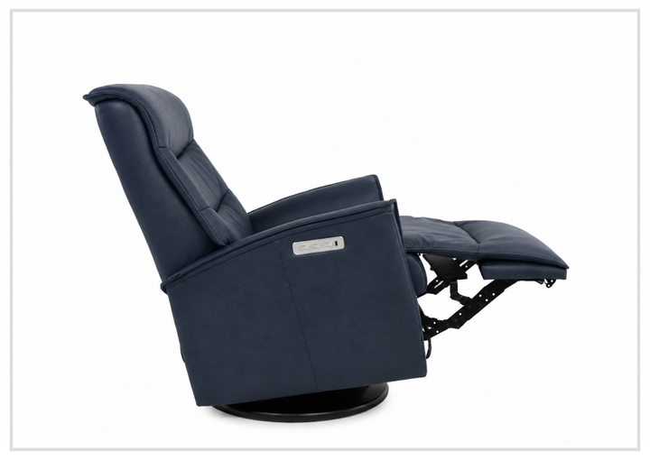 Dallas Relaxer Leather Recliner Chair | Swing  Base | Fjords