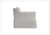 Delaney Fabric Swivel Chair | Sloped Arms | Skirted Base | Bernhardt - Jennihome