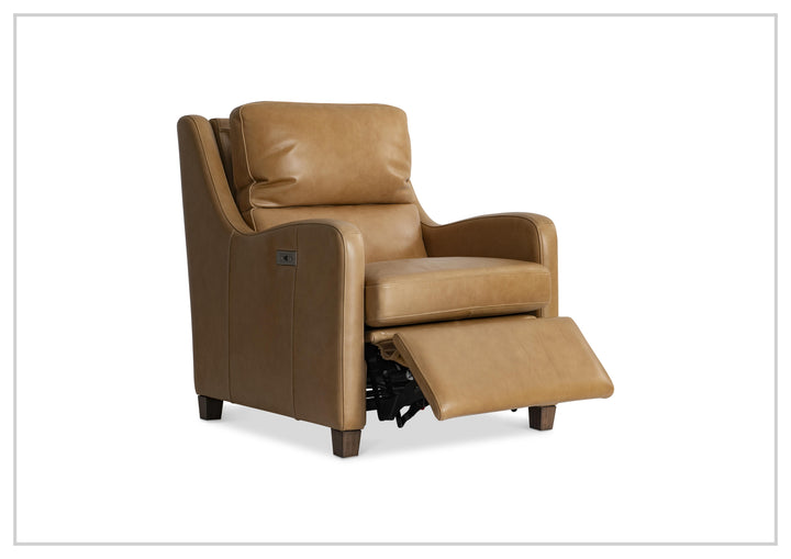 Dillon Leather Power Recliner | Power Footrest & USB Port | Bernhardt-Jennihome