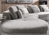 Divanoir Modular Curved Sectional Sofa | With Chaise | Gio Italia - Jennihome