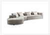 Divanoir Modular Sectional Sofa | Curved Chaise | Gio Italia
