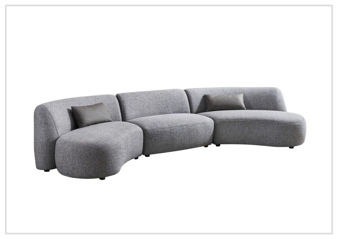 Dovelle Curved Modular Sectional Sofa | Contemporary Design | Gio Italia-Jennihome