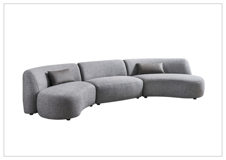 Dovelle Curved Modular Sectional Sofa | Contemporary Design | Gio Italia-Jennihome