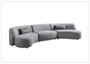 Dovelle Curved Modular Sectional Sofa | Contemporary Design | Gio Italia-Jennihome