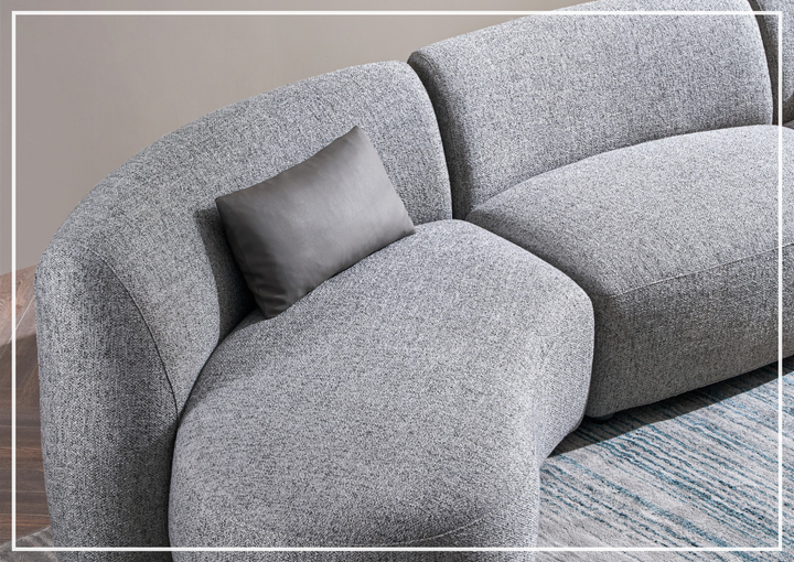 Dovelle Curved Modular Sectional Sofa | Contemporary Design | Gio Italia-Jennihome