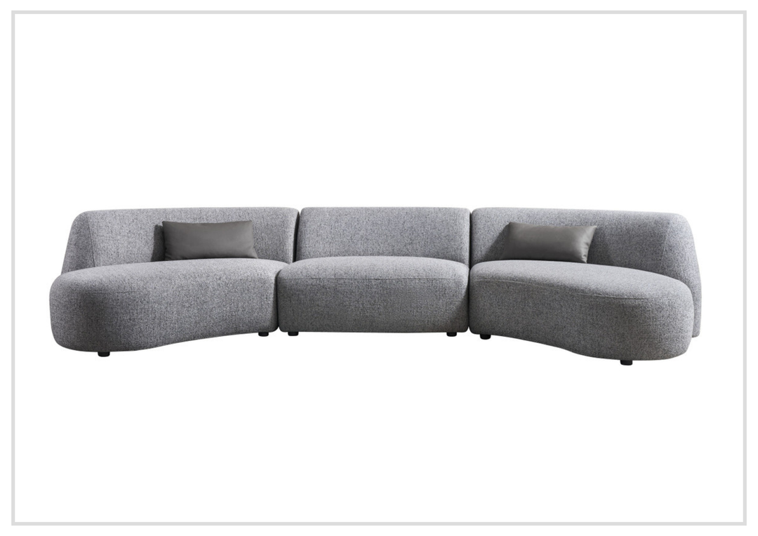 Dovelle Curved Modular Sectional Sofa | Contemporary Design | Gio Italia-Jennihome