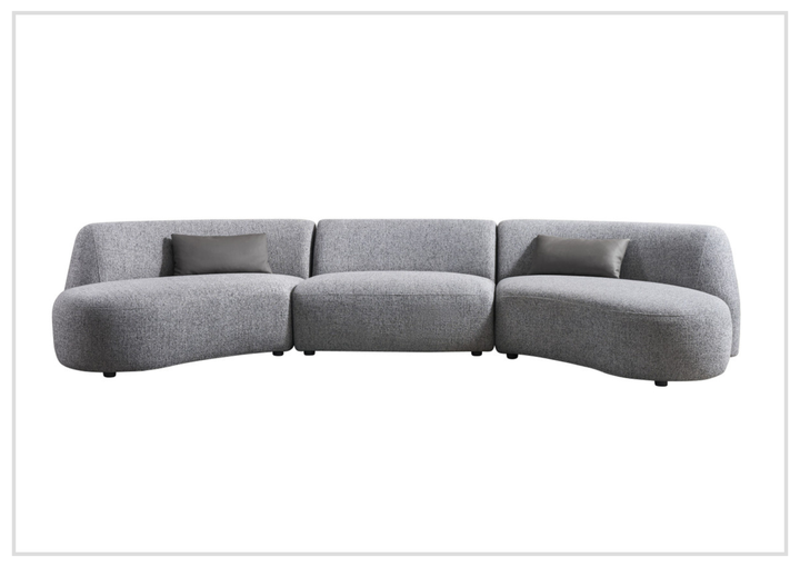 Dovelle Curved Modular Sectional Sofa | Contemporary Design | Gio Italia-Jennihome