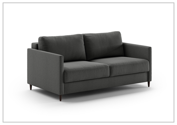 Luonto Elfin Fabric Queen Sleeper Sofa with Chrome or Wood Legs