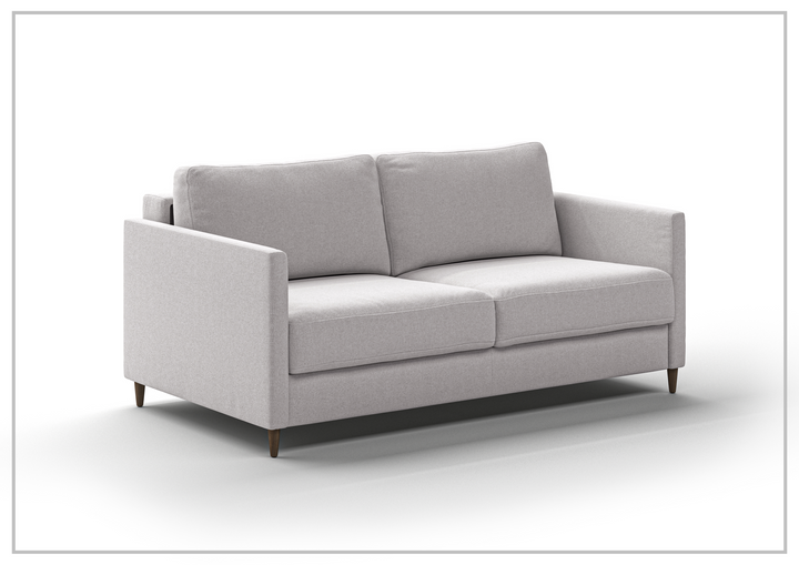 Luonto Elfin Fabric Queen Sleeper Sofa with Chrome or Wood Legs