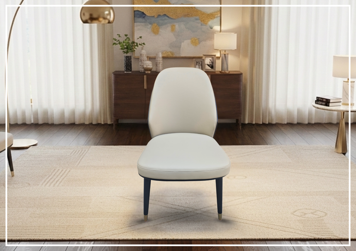 Eclisse Dining Chair | Beige Finish | Klaussner-Jennihome