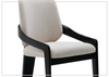 Elan Oriana Fabric Chair | In White | Klaussner - Jennihome