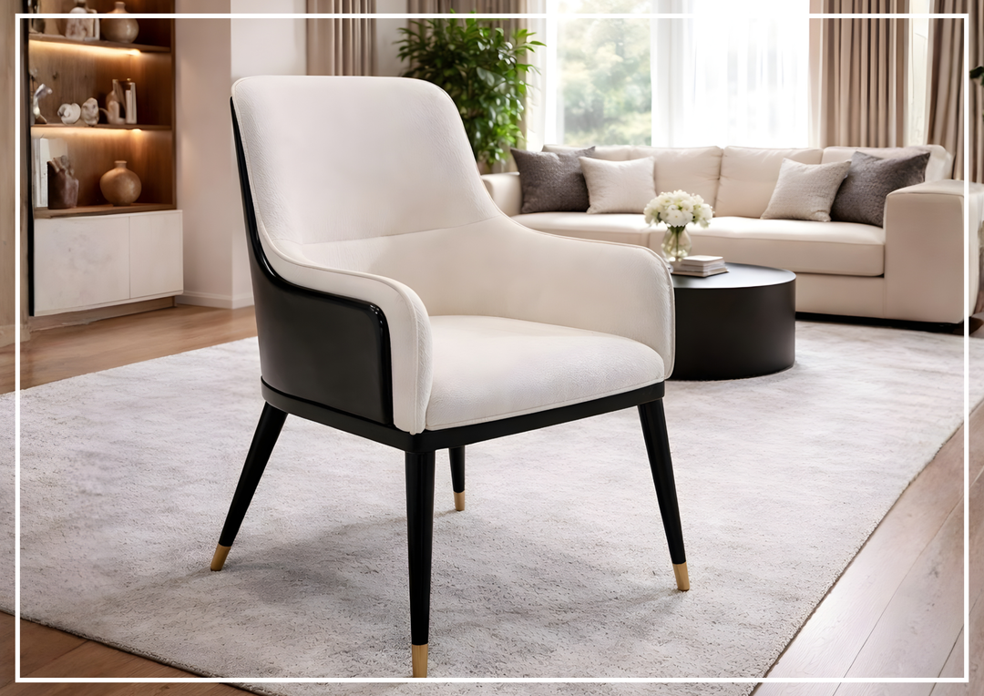 Elan Saffiro Chair | In Black | Klaussner - Jennihome