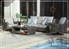 Elithopath 6-Piece Outdoor Sectional Set with Coffee Table