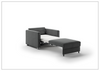 Luonto Fantasy Single-Motion Sofa Sleeper with Track Arms