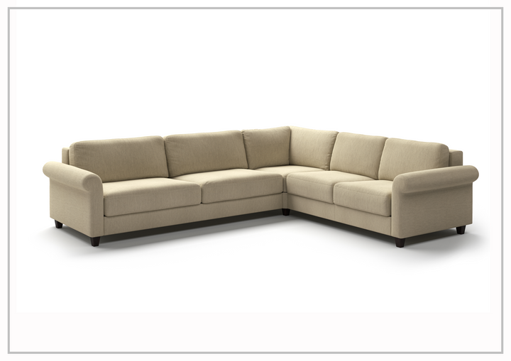 Luonto Flex King Size Sectional Sleeper Sofa in Beige