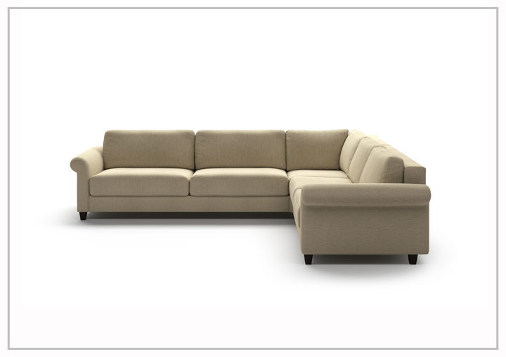 Luonto Flex Sectional Sofa Sleeper With Openable Chaise & Storage