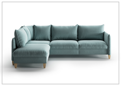 Luonto Flipper L-shaped Fabric Sectional with Storage (RHF Chaise)
