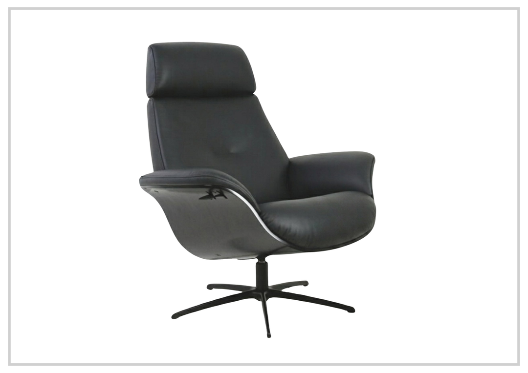 Falcon Manual Recliner Chair | Swivel Base | Footstool | Fjords